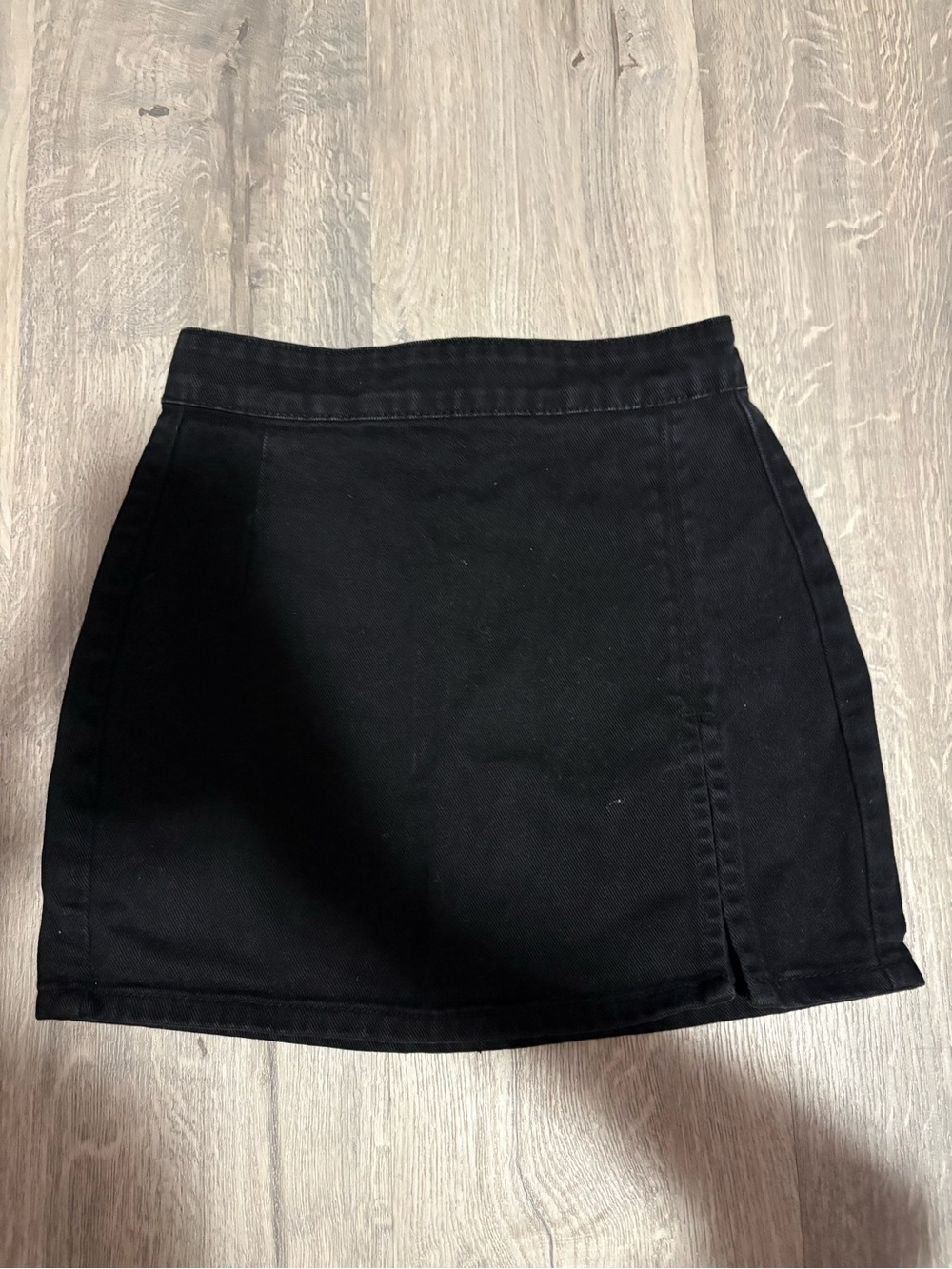 Lioness black Jean mini skirt size xxs